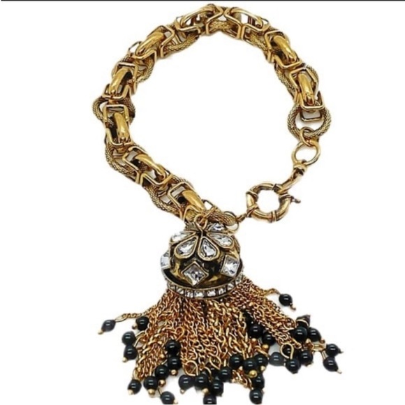 J. Crew Jewelry - J. Crew vintage Tassels antique looking bracelet